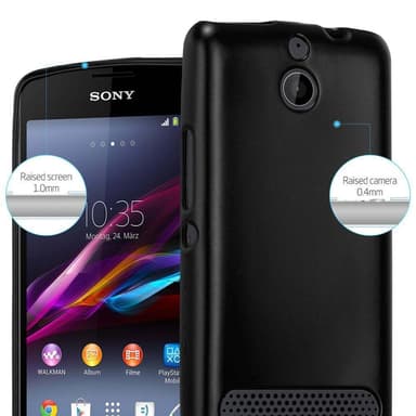 Skal Sony Xperia E1 Fodral Case (Svart)