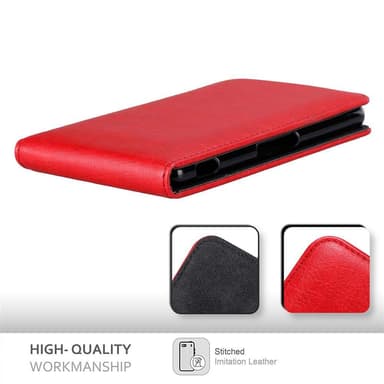 Sony Xperia Z3 Flipfodral Skal (Röd)
