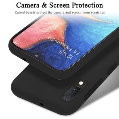 Samsung Galaxy A10e / A20e Skal Fodral Case (Svart)