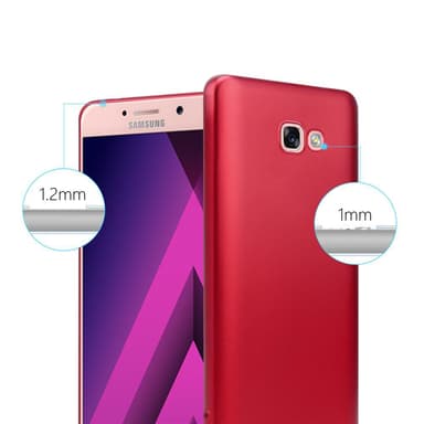 Skal Samsung Galaxy A7 2017 Fodral Case (Röd)