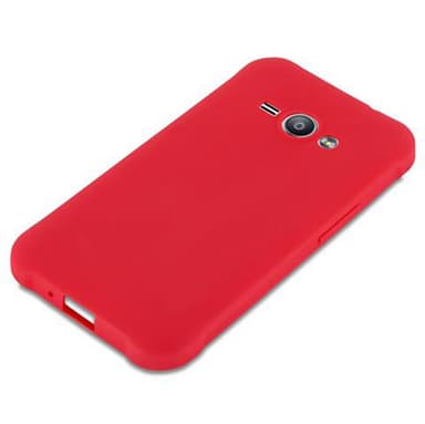 Skal Samsung Galaxy J1 ACE Fodral Case (Röd)
