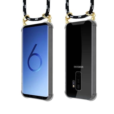 Samsung Galaxy S9 PLUS Skal Fodral Kedja (Svart)