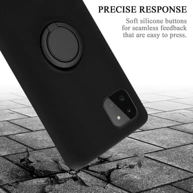 Skal Samsung Galaxy A22 5G Fodral Case (Svart)