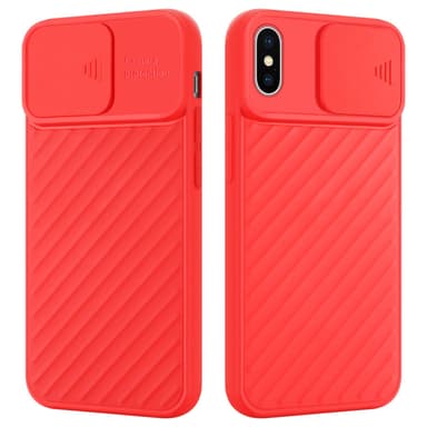 iPhone XR Skal Fodral Case (Röd)