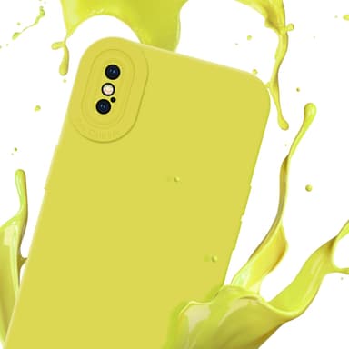 iPhone X / XS Skal Fodral Case (Gul)