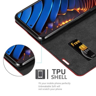 Xiaomi POCO X3 GT Skal Fodral Case (Röd)