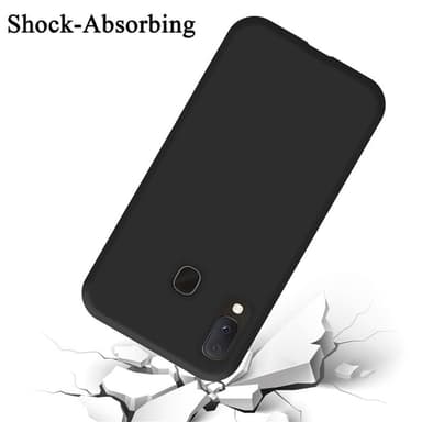 Samsung Galaxy A10e / A20e Skal Fodral Case (Svart)