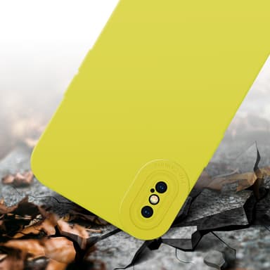 iPhone X / XS Skal Fodral Case (Gul)