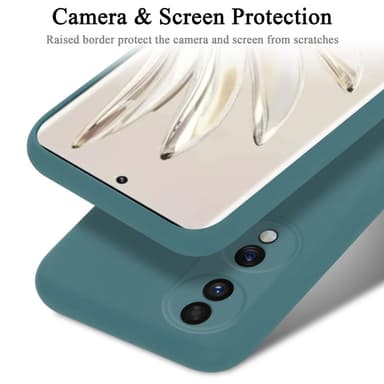 Honor 70 Skal Fodral Case (Grön)