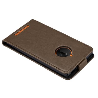 Nokia Lumia 830 Flipfodral Skal (Brun)