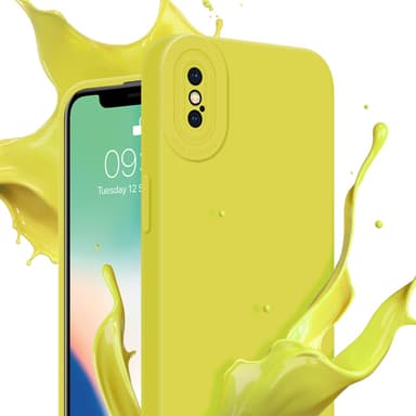 iPhone X / XS Skal Fodral Case (Gul)