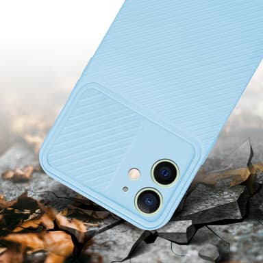 Skal iPhone 12 MINI Fodral Case (Blå)