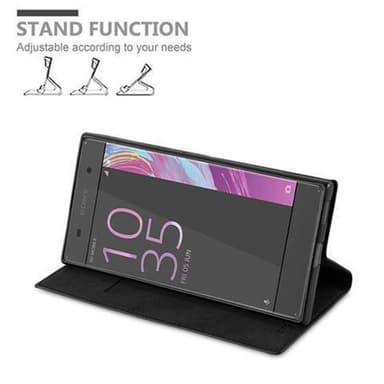 Sony Xperia XA1 Skal Fodral Case (Svart)