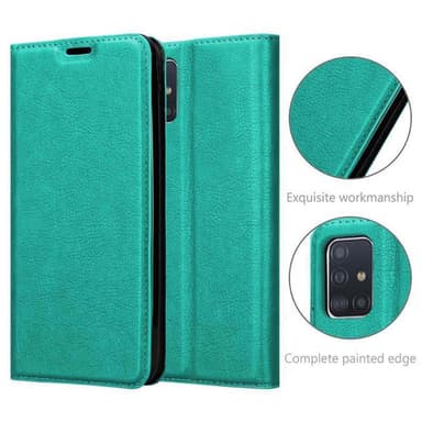 Samsung Galaxy A51 4G / M40s Skal Fodral Case (Turkos)