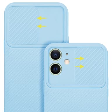 Skal iPhone 12 MINI Fodral Case (Blå)