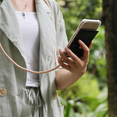 Nokia 7.1 Skal Fodral Kedja (Rosa)