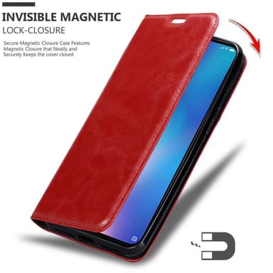 Xiaomi Mi 9 Skal Fodral Case (Röd)
