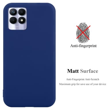 Skal Realme 8i / Narzo 50 4G Fodral Case (Blå)