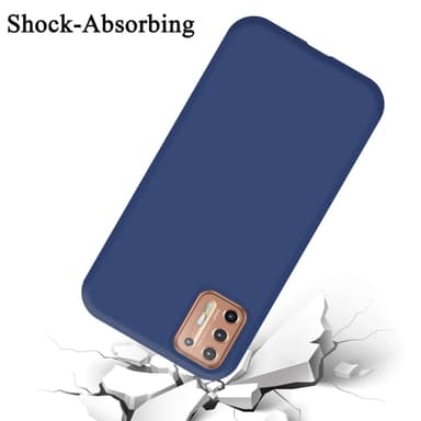 Motorola MOTO G9 PLUS Skal Fodral Case (Blå)