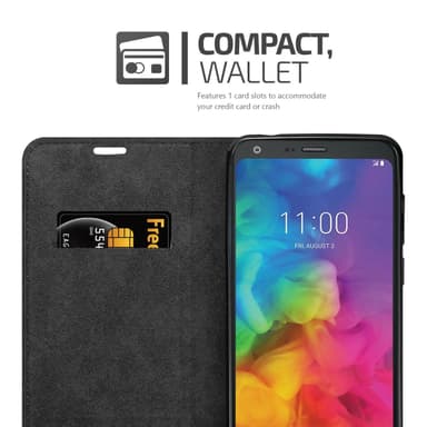 LG Q9 Skal Fodral Case (Röd)