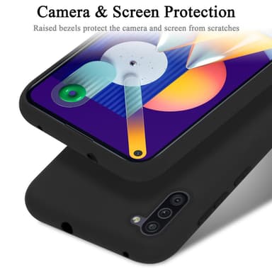 Samsung Galaxy A11 / M11 Skal Fodral Case (Svart)
