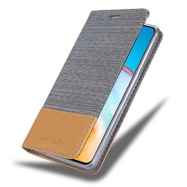 Huawei P40 Plånboksfodral Skal (Grå)