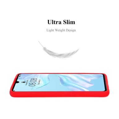 Skal Huawei P30 Fodral Case (Röd)