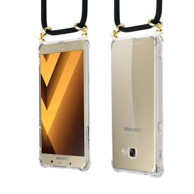 Samsung Galaxy A5 2017 Skal Fodral Kedja (Svart)