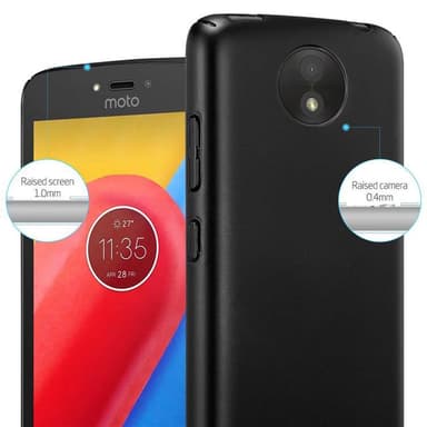 Motorola MOTO C PLUS Skal Fodral Case (Svart)