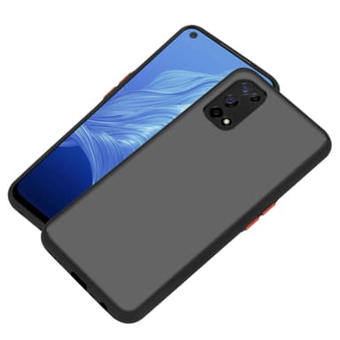 Realme 7 5G Skal Fodral Case (Svart)