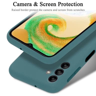 Samsung Galaxy A04s Skal Fodral Case (Grön)