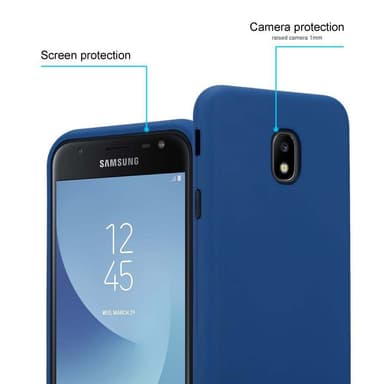 Samsung Galaxy J5 2017 Skal Fodral Case (Blå)