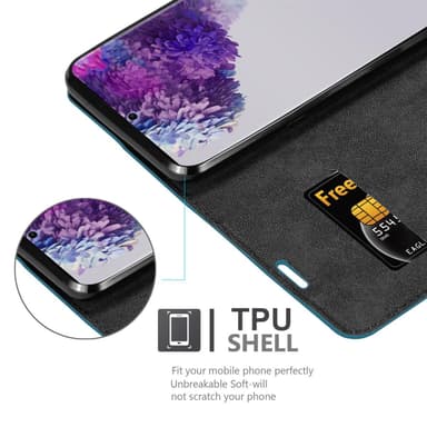 Samsung Galaxy S20 ULTRA Skal Fodral Case (Turkos)