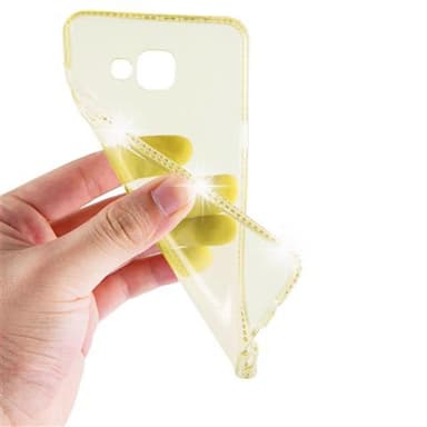 Samsung Galaxy A5 2016 Skal Fodral Case (Guld)