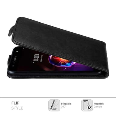LG X POWER 3 Flipfodral Skal (Svart)
