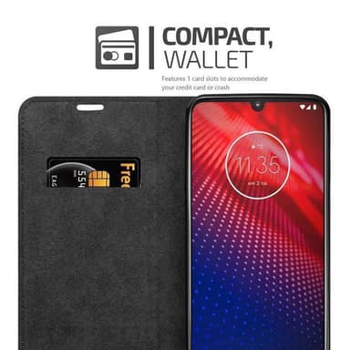 Motorola MOTO Z4 Skal Fodral Case (Röd)