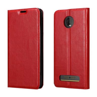 Motorola MOTO Z4 Skal Fodral Case (Röd)