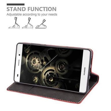 Huawei P8 LITE 2015 Skal Fodral Case (Röd)