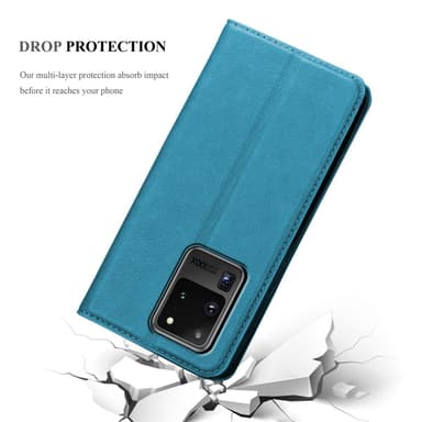 Samsung Galaxy S20 ULTRA Skal Fodral Case (Turkos)