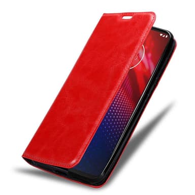 Motorola MOTO Z4 Skal Fodral Case (Röd)
