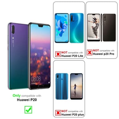 Huawei P20 Skal Fodral Case (Gul)