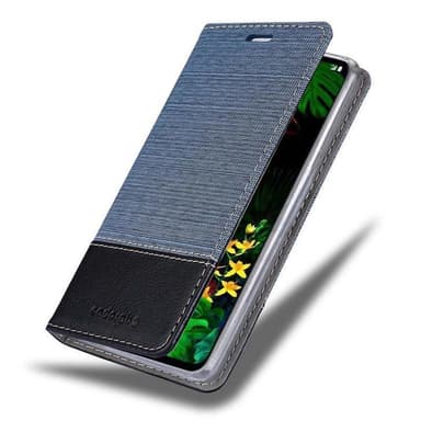 LG G8 Plånboksfodral Skal (Blå)