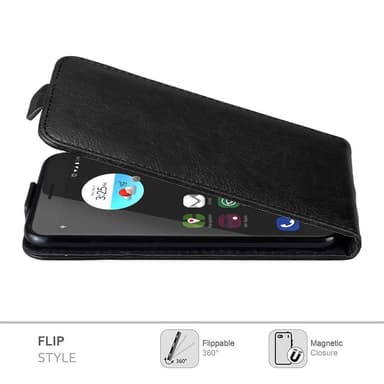 ZTE Blade V7 Flipfodral Skal (Svart)