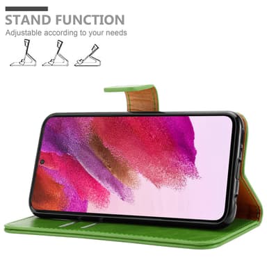Samsung Galaxy S22 PLUS Plånboksfodral Skal (Grön)