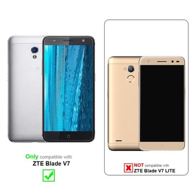 Skal ZTE Blade V7 Fodral Case (Silver)