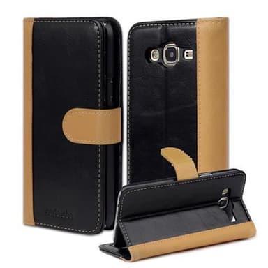 Plånboksfodral Samsung Galaxy J5 2015 Skal (Svart)