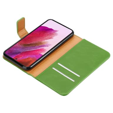 Samsung Galaxy S22 PLUS Plånboksfodral Skal (Grön)