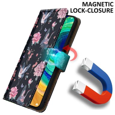 Huawei MATE 30 Plånboksfodral Skal (Svart)