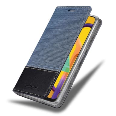 Samsung Galaxy M21 / M30s Plånboksfodral Skal (Blå)