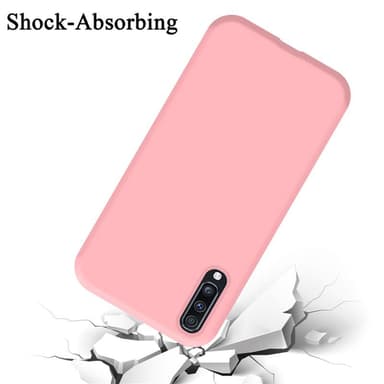 Samsung Galaxy A70 / A70s Skal Fodral Case (Rosa)
